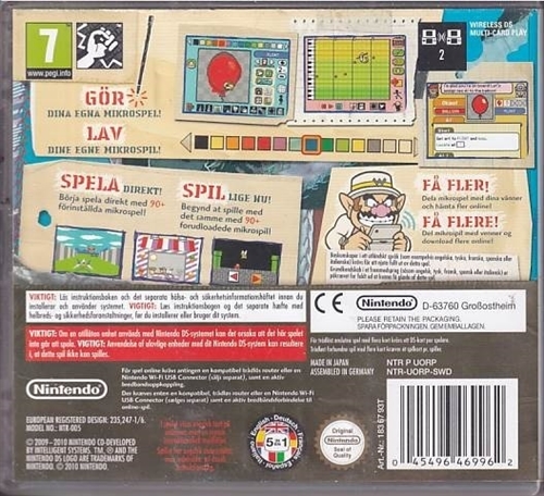 WarioWare - Do It Yourself - Nintendo DS (B Grade) (Genbrug)